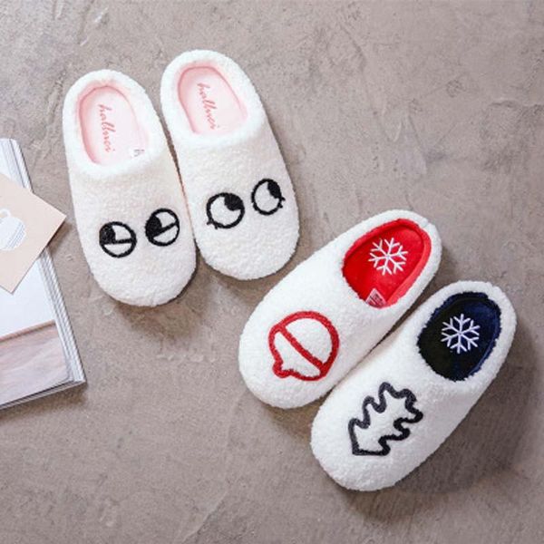 cute funny eyes slippers household fall/winter indoor plush couples cotton female home, Black
cute funny eyes slippers household fall/winter indoor plush couples cotton female home, Black