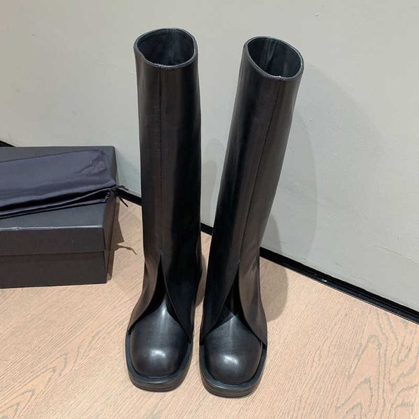 boots children 2021 style square head flat fashion street high tube knight boots knee length martin, Black
boots children 2021 style square head flat fashion street high tube knight boots knee length martin, Black