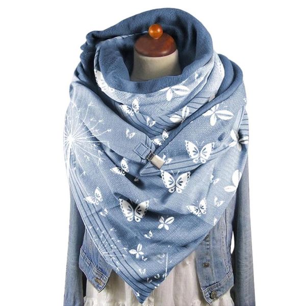 women autumn winter fashion soft wrap scarf butterfly print casual warm cotton shawl british scarves ladies outdoor school, Blue;gray
women autumn winter fashion soft wrap scarf butterfly print casual warm cotton shawl british scarves ladies outdoor school, Blue;gray