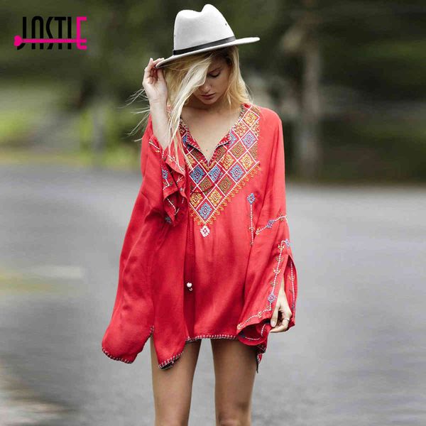 women's jackets women t-shirt long sleeve boho embroidery tassel v-neck hippie chic loose blusas feminino fall h0k3, Black;brown
women's jackets women t-shirt long sleeve boho embroidery tassel v-neck hippie chic loose blusas feminino fall h0k3, Black;brown