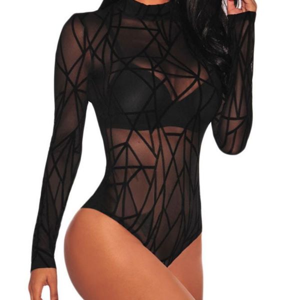 women's jumpsuits & rompers 2021 summer black ladies bodysuit woman long sleeve body feminino lace romper women, Black;white
women's jumpsuits & rompers 2021 summer black ladies bodysuit woman long sleeve body feminino lace romper women, Black;white