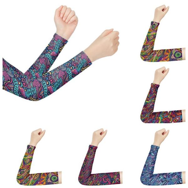 mandala printed women arm ice sleeve fashion sports breathable compression warmers girls outdoor cycling running sun sleeves elbow & knee pa, Black;gray
mandala printed women arm ice sleeve fashion sports breathable compression warmers girls outdoor cycling running sun sleeves elbow & knee pa, Black;gray