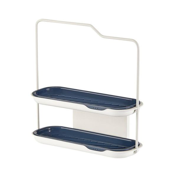 hooks & rails no drilling double layer home kitchen quick drying bathroom sponge caddy draining rack detachable space saving sink organizer
hooks & rails no drilling double layer home kitchen quick drying bathroom sponge caddy draining rack detachable space saving sink organizer