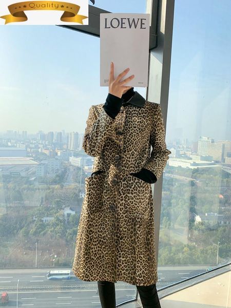 women's leather & faux 2021 real jacket women genuine cow coat long leopard windbreaker spring fall cowhide luxury jackets kj4414, Black
women's leather & faux 2021 real jacket women genuine cow coat long leopard windbreaker spring fall cowhide luxury jackets kj4414, Black