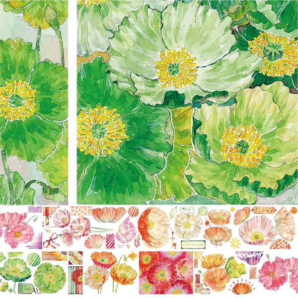 gift wrap fascinating corn poppy pet special oil washi tapes journal masking tape adhesive diy scrapbooking sticker
gift wrap fascinating corn poppy pet special oil washi tapes journal masking tape adhesive diy scrapbooking sticker