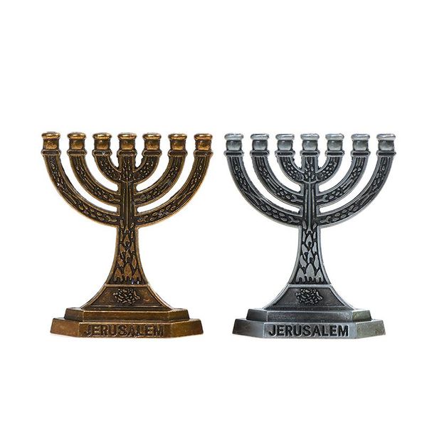 candle holders 7 candlesticks, jewish menora cultural relics, religious holy grail, retro decoration, life ornaments
candle holders 7 candlesticks, jewish menora cultural relics, religious holy grail, retro decoration, life ornaments