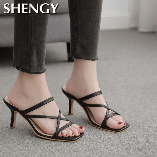 dress shoes shengy 2021 women summer high sandals woman thin heels fashion rome ladies increased party wedding, Black
dress shoes shengy 2021 women summer high sandals woman thin heels fashion rome ladies increased party wedding, Black