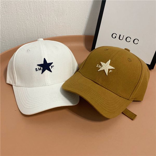 baseball female letter star embroidery baseball men's and women's solid color same sunscreen cap, Yellow
baseball female letter star embroidery baseball men's and women's solid color same sunscreen cap, Yellow