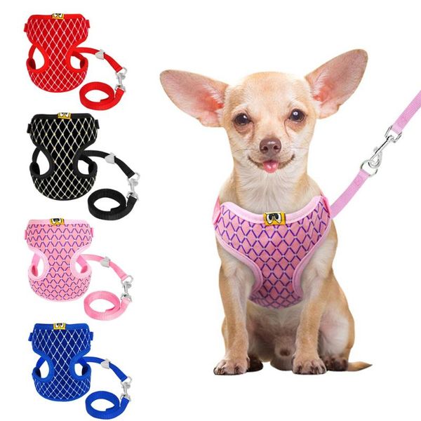 cat collars & leads dog harness set for chihuahua pug small medium dogs nylon mesh puppy harnesses vest walking lead leash supplies dropship
cat collars & leads dog harness set for chihuahua pug small medium dogs nylon mesh puppy harnesses vest walking lead leash supplies dropship