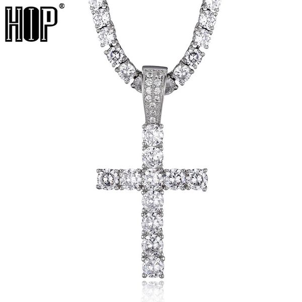 hip hop cross pendant necklace micro pave zirconia egyptian style 24" 20" chain, Silver
hip hop cross pendant necklace micro pave zirconia egyptian style 24" 20" chain, Silver