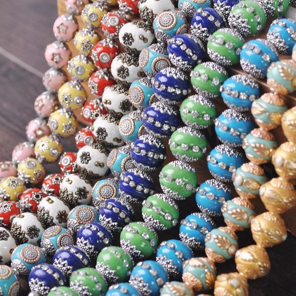 other handmade nepalese buddhist tibetan metal & clay loose craft beads for necklace jewelry making diy findings
other handmade nepalese buddhist tibetan metal & clay loose craft beads for necklace jewelry making diy findings