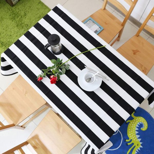 table cloth black and white stripes nordic linen tablecloth dustproof rectangular coffee home decoration manteles toalha de mesa
table cloth black and white stripes nordic linen tablecloth dustproof rectangular coffee home decoration manteles toalha de mesa