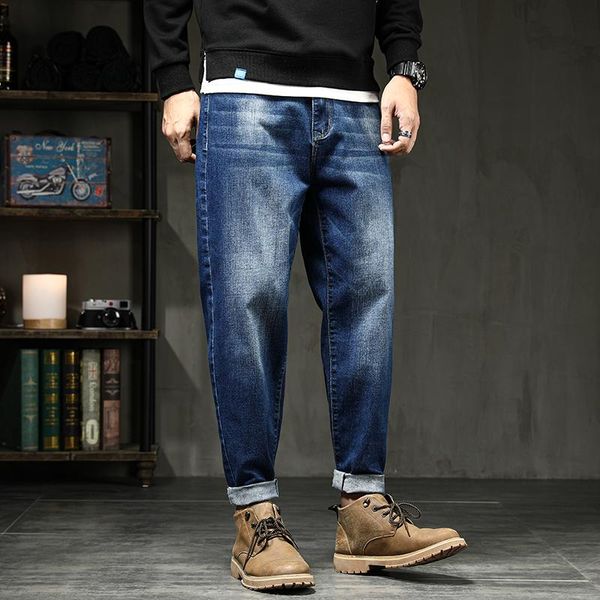 men jeans black denim blue pencil loose stretch boys plus size large 42 44 46 48 pants mid waist cool cowboy classic trousers men's
men jeans black denim blue pencil loose stretch boys plus size large 42 44 46 48 pants mid waist cool cowboy classic trousers men's