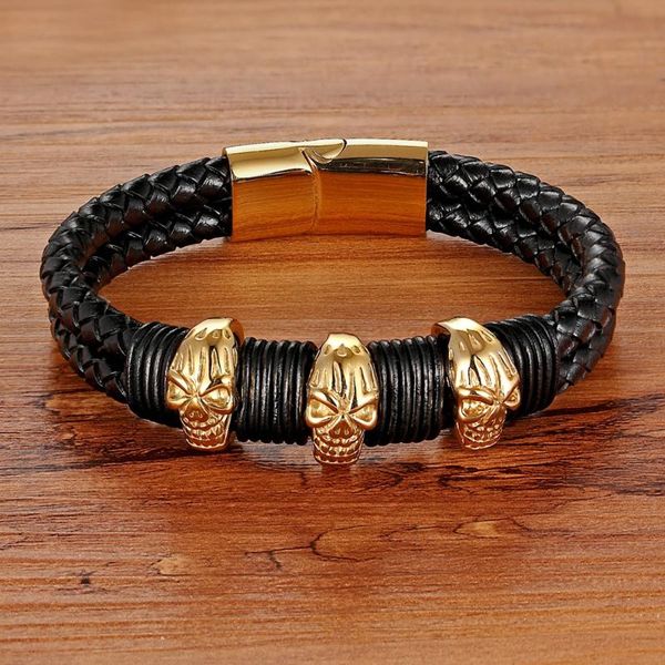 charm bracelets tyo 2021 "x"pattern & skeleton classic style fashion jewelry with genuine leather bracelet accessories bangle for, Golden;silver
charm bracelets tyo 2021 "x"pattern & skeleton classic style fashion jewelry with genuine leather bracelet accessories bangle for, Golden;silver