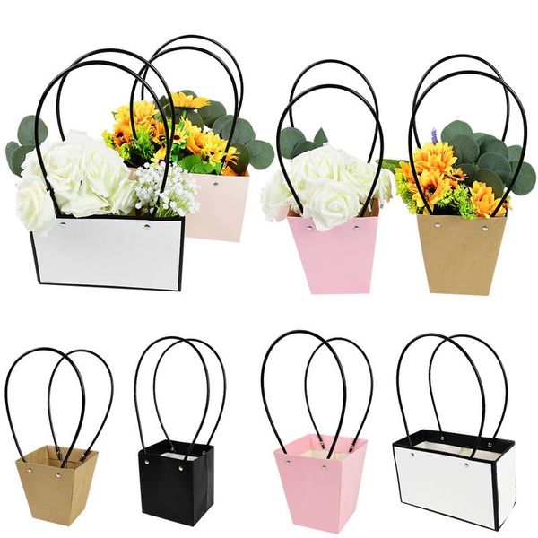 gift wrap portable flower box waterproof handbag jewelry packaging wedding basket florist storage bag supplies
gift wrap portable flower box waterproof handbag jewelry packaging wedding basket florist storage bag supplies