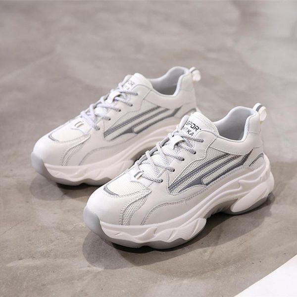 dress shoes women's 2021 spring genuine leather fashion casual mesh lace up thick slip non-slip sports women shoe, Black
dress shoes women's 2021 spring genuine leather fashion casual mesh lace up thick slip non-slip sports women shoe, Black