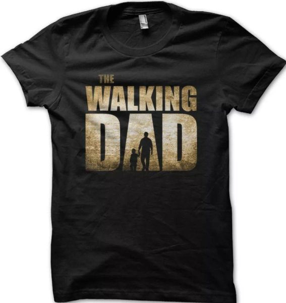 The Walking Dad Father Son Daughter Fathers Day Mens printed t-shirt 9152, White;black
The Walking Dad Father Son Daughter Fathers Day Mens printed t-shirt 9152, White;black