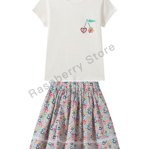 girls t-shirt skirt set floral print cherry embroidery bp clothes liberty print cotton fabric toddlers clothes set for summer 210331, Blue
girls t-shirt skirt set floral print cherry embroidery bp clothes liberty print cotton fabric toddlers clothes set for summer 210331, Blue