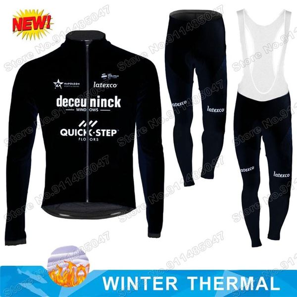 winter quick step maillot 2021 cycling jersey set clothing suit mens long sleeve mtb bike road pants bib ropa trikot racing sets, Black;blue
winter quick step maillot 2021 cycling jersey set clothing suit mens long sleeve mtb bike road pants bib ropa trikot racing sets, Black;blue