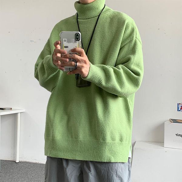 men's sweaters 2021 solid oversize harajuku pullover korean style male knitted sweater winter clothes color turtle, White;black
men's sweaters 2021 solid oversize harajuku pullover korean style male knitted sweater winter clothes color turtle, White;black