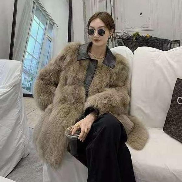 women's fur & faux fashion luxury coat motorcycle pu leather turn down collar warm jacket women 2021 winter y2, Black
women's fur & faux fashion luxury coat motorcycle pu leather turn down collar warm jacket women 2021 winter y2, Black