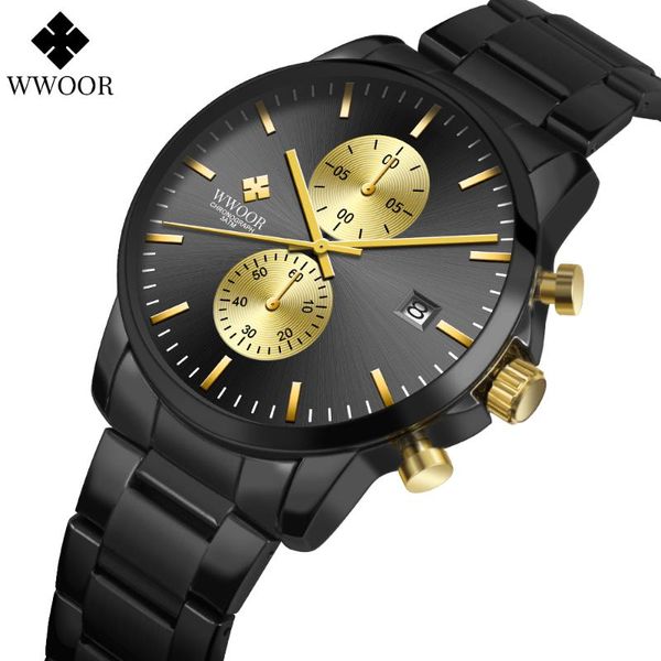 wristwatches wwoor men watches 2021 luxury black business quartz clock analog chronograph sport waterproof stainless steel wristwatch for, Slivery;brown
wristwatches wwoor men watches 2021 luxury black business quartz clock analog chronograph sport waterproof stainless steel wristwatch for, Slivery;brown