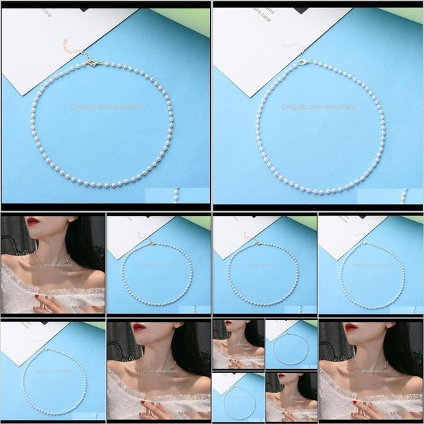 necklaces & pendants jewelry drop delivery 2021 imitation pearl necklace retro simple single layer fine bare chain aesthetic ins on the neck, Golden;silver
necklaces & pendants jewelry drop delivery 2021 imitation pearl necklace retro simple single layer fine bare chain aesthetic ins on the neck, Golden;silver