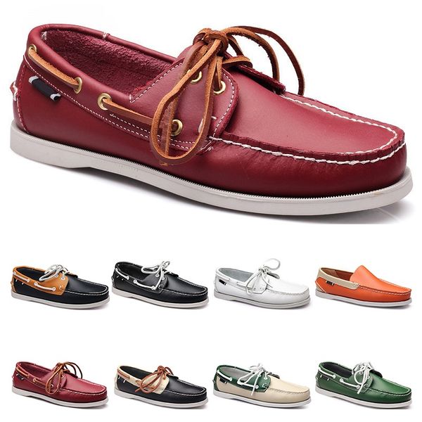 womens sneakers sailing shoe mens casual leather shoes black white green orange brown outdoor trainers size 38-45 twenty six
womens sneakers sailing shoe mens casual leather shoes black white green orange brown outdoor trainers size 38-45 twenty six