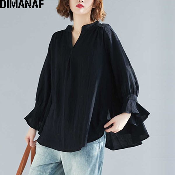 plus size women blouse shirt vintage summer lady tunic v-neck female clothes loose casual long sleeve solid 210531, White
plus size women blouse shirt vintage summer lady tunic v-neck female clothes loose casual long sleeve solid 210531, White