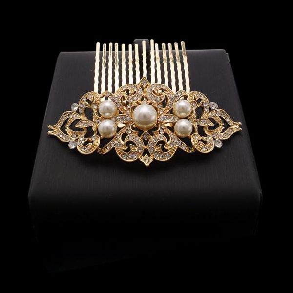 hair clips & barrettes yulaili headwear crystal pearl copper alloy ladies wearing combs, Golden;silver
hair clips & barrettes yulaili headwear crystal pearl copper alloy ladies wearing combs, Golden;silver