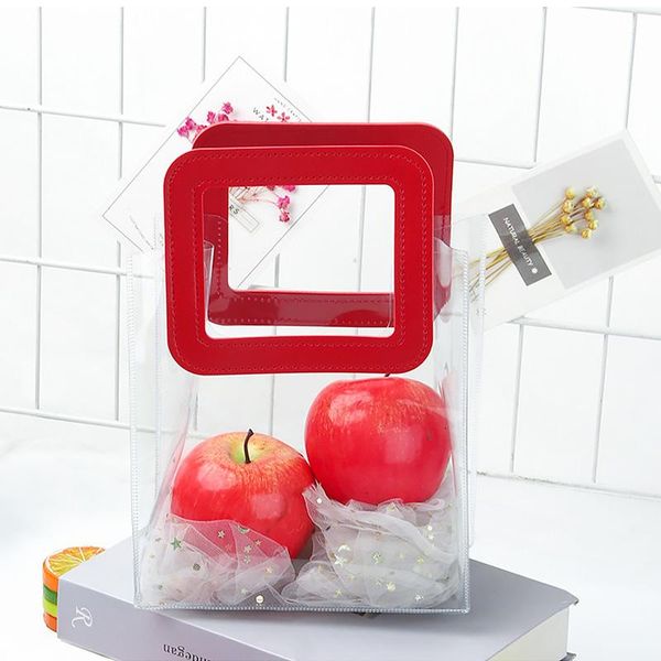 clear pvc tote bag transparent waterproof handbag shopping makeup storage bags bath wash cosmetic case
clear pvc tote bag transparent waterproof handbag shopping makeup storage bags bath wash cosmetic case