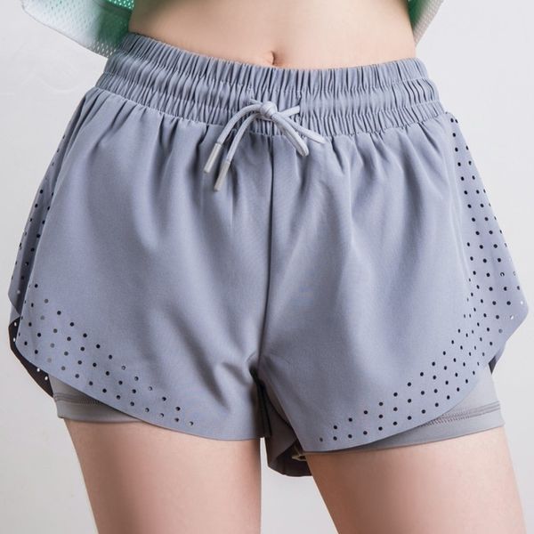 2021 summer anti light running training shorts women's double fake two piece sports yoga fitness pants, Black;white
2021 summer anti light running training shorts women's double fake two piece sports yoga fitness pants, Black;white