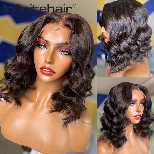 body wave bob middle part 13*1 t lace front 150% density human hair wigs remy brazilian pre plucked wig, Black;brown
body wave bob middle part 13*1 t lace front 150% density human hair wigs remy brazilian pre plucked wig, Black;brown