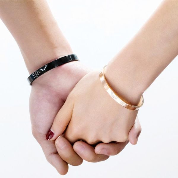 charm bracelets korean fashion couple titanium steel bracelet love diamond inlaid stainless, Golden;silver
charm bracelets korean fashion couple titanium steel bracelet love diamond inlaid stainless, Golden;silver