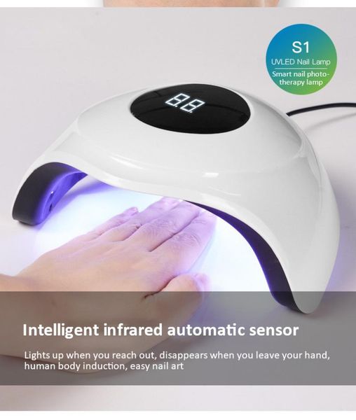 nail dryers 1pc professional manicure lamp 45w intelligent sensor potherapy usb machine tool
nail dryers 1pc professional manicure lamp 45w intelligent sensor potherapy usb machine tool