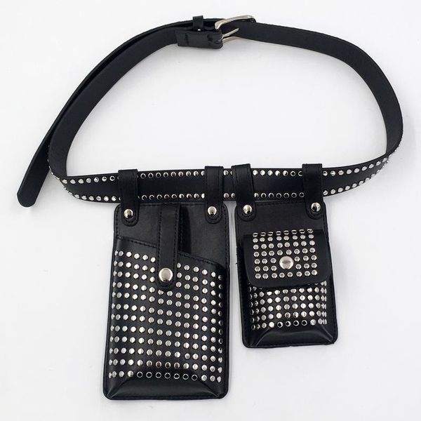 waist bags women's belt bag 2 piece pu leather female fashion pack shoulder crossbody chest with rivets phone pouch
waist bags women's belt bag 2 piece pu leather female fashion pack shoulder crossbody chest with rivets phone pouch