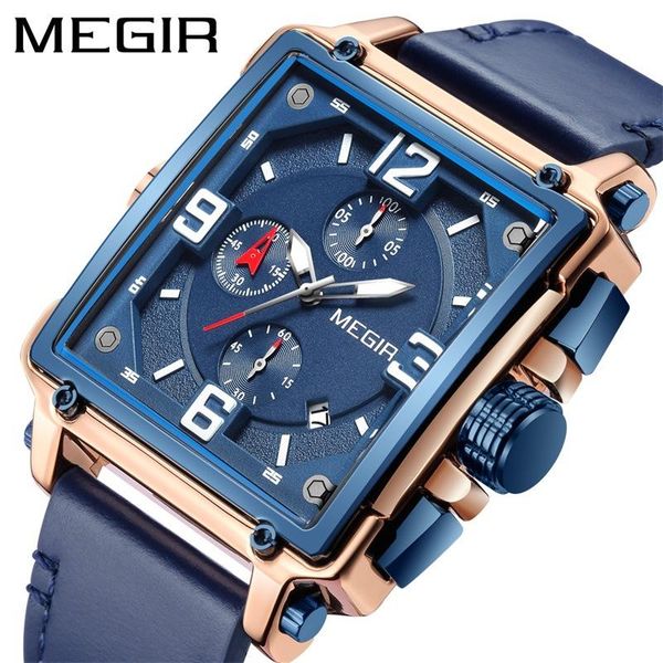 wristwatches megir 2021 sport men's quartz multifunctional calendar luminous watch waterproof chronograph watches relogio masculino 206, Slivery;brown
wristwatches megir 2021 sport men's quartz multifunctional calendar luminous watch waterproof chronograph watches relogio masculino 206, Slivery;brown