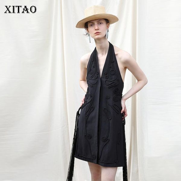 women's vests xitao hollow out personality women 2021 autumn tide fashion style v neck collar sleeveless single breasted zyq4138, Black;white
women's vests xitao hollow out personality women 2021 autumn tide fashion style v neck collar sleeveless single breasted zyq4138, Black;white