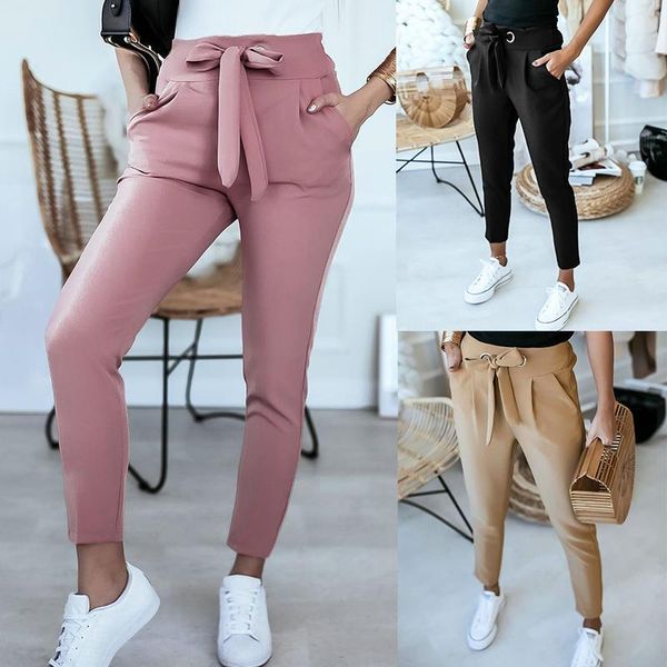women's pants & capris fashion lace up elastic high waist harem women clothes trousers casual cargo street wear, Black;white
women's pants & capris fashion lace up elastic high waist harem women clothes trousers casual cargo street wear, Black;white