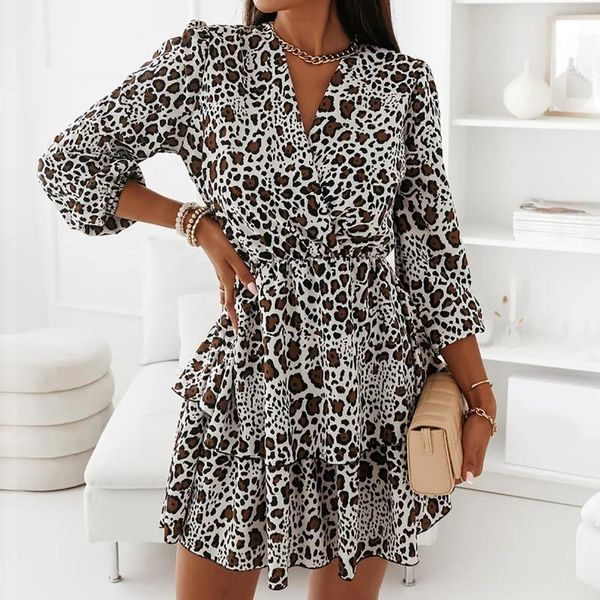 maternity dresses autumn cascading ruffles leopard print dress women 2021 winter long sleeve v neck a line elegant mini party vestidos, White
maternity dresses autumn cascading ruffles leopard print dress women 2021 winter long sleeve v neck a line elegant mini party vestidos, White