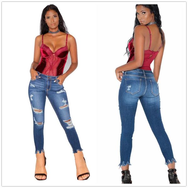 women's jeans 2021 fall fashion ripped for women high stretch ankle-length denim pencil pants s-2xl drop, Blue
women's jeans 2021 fall fashion ripped for women high stretch ankle-length denim pencil pants s-2xl drop, Blue