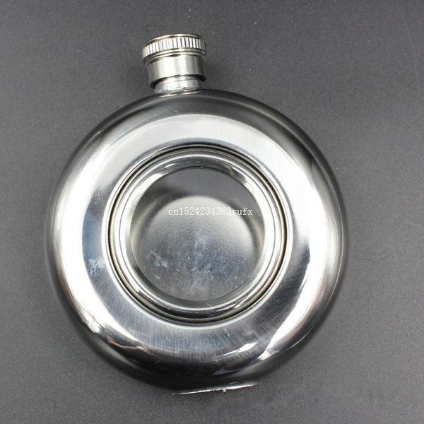 hip flasks 50pcs 5oz stainless steel flask whiskey wine bottle single-sided round transparent glass alcohol liquor pocket flagon
hip flasks 50pcs 5oz stainless steel flask whiskey wine bottle single-sided round transparent glass alcohol liquor pocket flagon