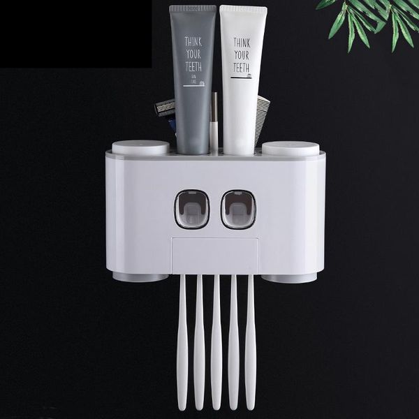 bathroom automatic toothpaste dispenser squeezer wall mounted toothbrush holder accessories set bath accessory
bathroom automatic toothpaste dispenser squeezer wall mounted toothbrush holder accessories set bath accessory
