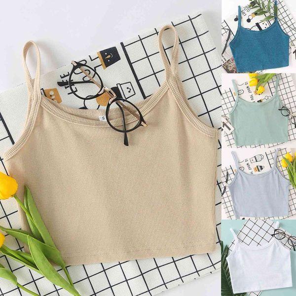 florak summer camisole women tank print solid sleeveless pullover vest crop shirts sling casual halter t shirt, White
florak summer camisole women tank print solid sleeveless pullover vest crop shirts sling casual halter t shirt, White