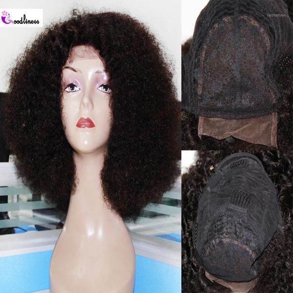 mongolian natural afro kinky curly wig human hair 4x4 lace women 250 density short wigs1, Black;brown
mongolian natural afro kinky curly wig human hair 4x4 lace women 250 density short wigs1, Black;brown