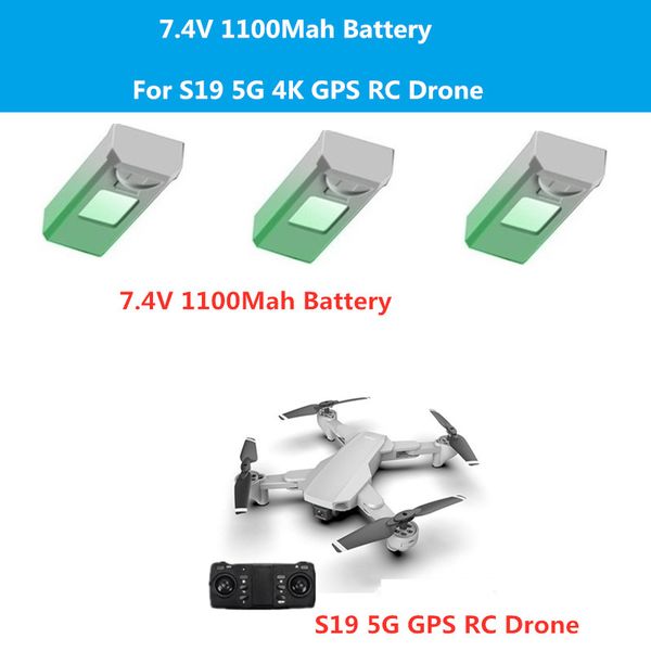 2pcs or 3pcs 7.4v 1100mah lithium battery for s19 s-19 5g gps rc drone s19 helicopter accessories and battery
2pcs or 3pcs 7.4v 1100mah lithium battery for s19 s-19 5g gps rc drone s19 helicopter accessories and battery