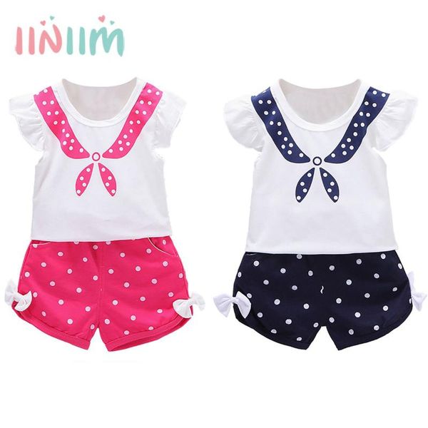 clothing sets iiniim toddler baby girls summer clothes set with ruffle sleeve sailor cartoon cotton t-shirt + short pants 2pcs outfits, White
clothing sets iiniim toddler baby girls summer clothes set with ruffle sleeve sailor cartoon cotton t-shirt + short pants 2pcs outfits, White