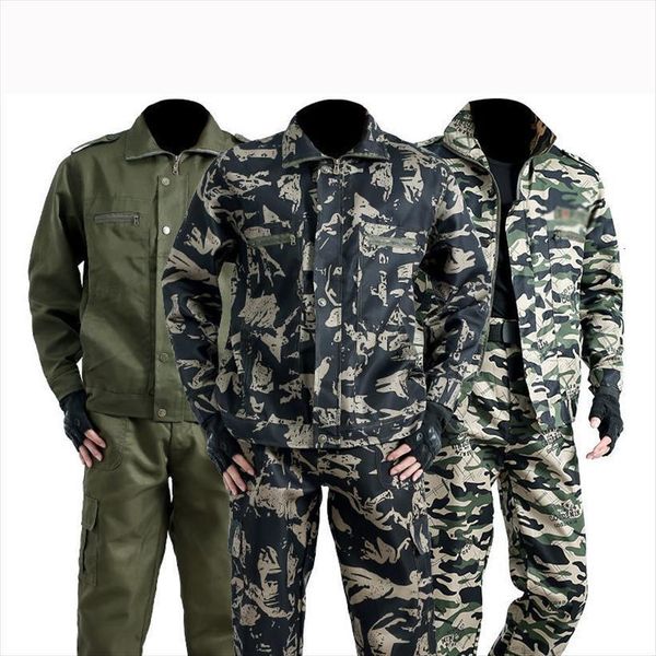 summer camouflage clothing and men tracksuits women thin polyester cotton wear resistant labor insurance suit outdoor training tool, Gray
summer camouflage clothing and men tracksuits women thin polyester cotton wear resistant labor insurance suit outdoor training tool, Gray