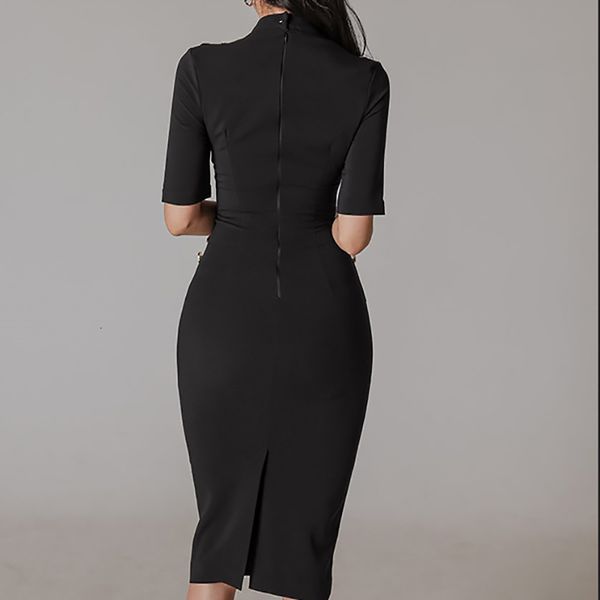 dresses 2021 fashion spring black half sleeve crew neck korea women simplicity buttocks ol formal business vestidos, Black;gray
dresses 2021 fashion spring black half sleeve crew neck korea women simplicity buttocks ol formal business vestidos, Black;gray