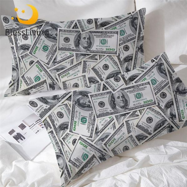pillow case blessliving money pattern pillowcase dollar motif print 3d modern luxury bedding vivid cover 2-piece
pillow case blessliving money pattern pillowcase dollar motif print 3d modern luxury bedding vivid cover 2-piece